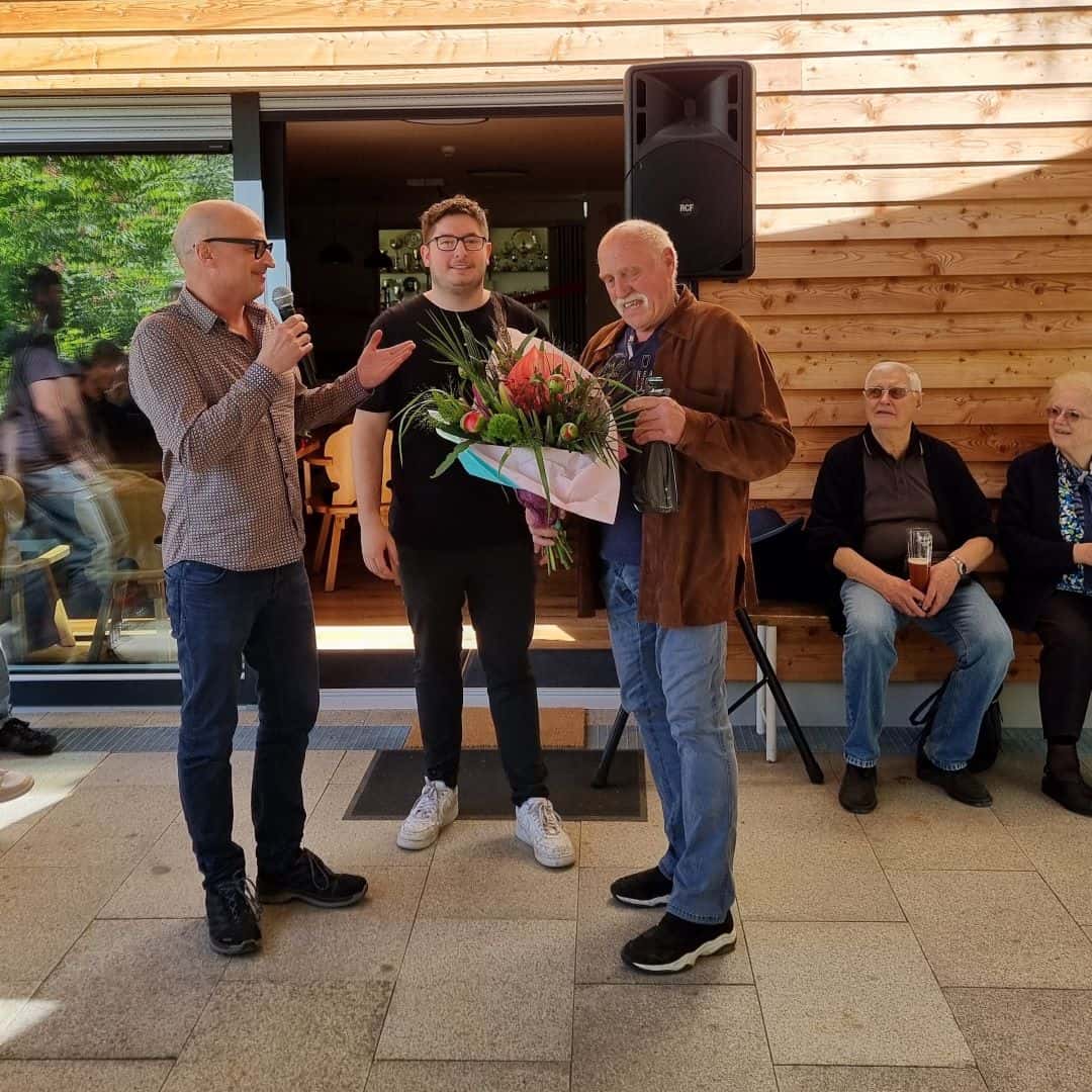 Eröffnung des neuen Clubhauses