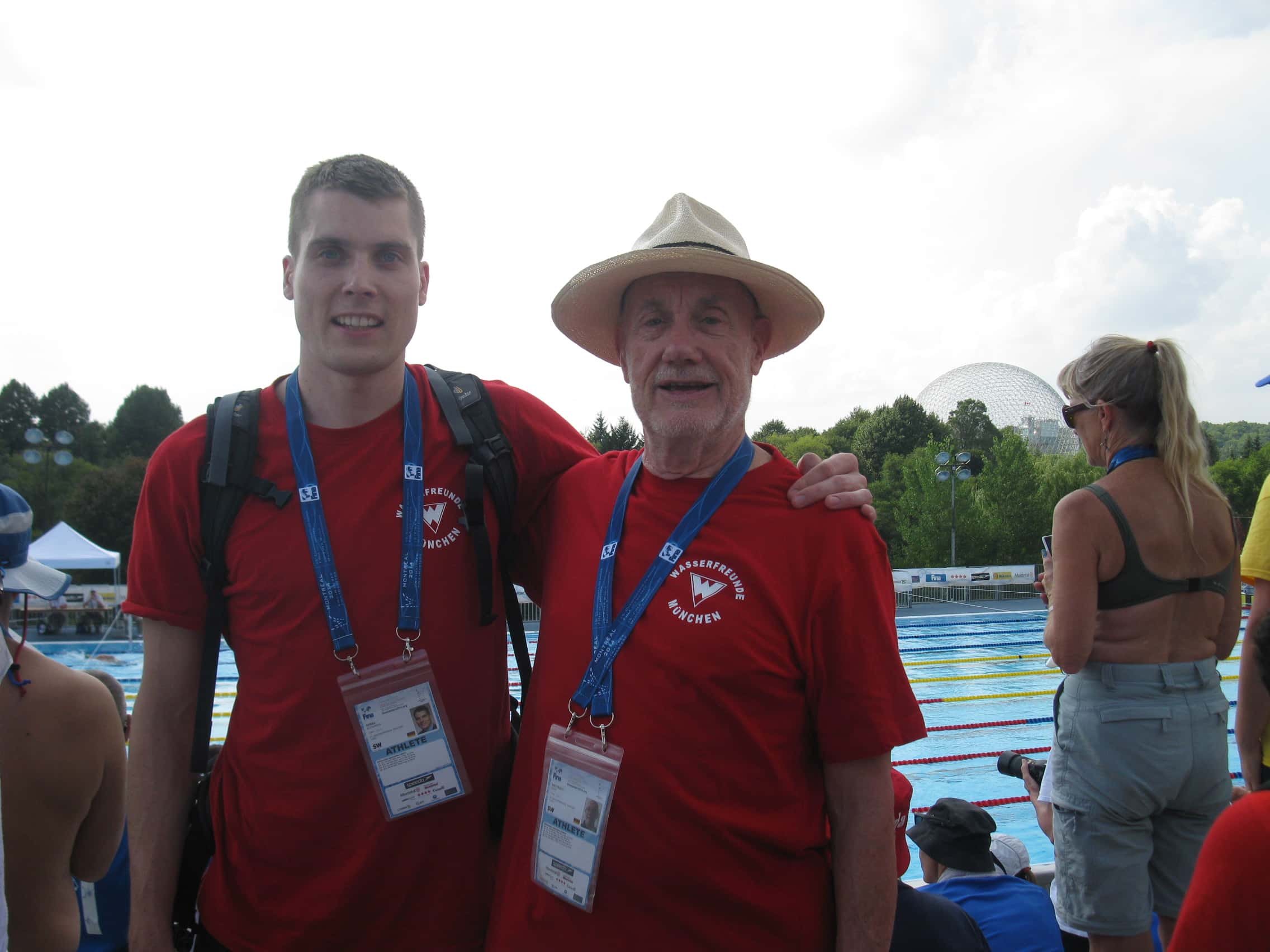 15. FINA WORLD Masters Championships in Montreal vom 27./07. bis 10.08.14