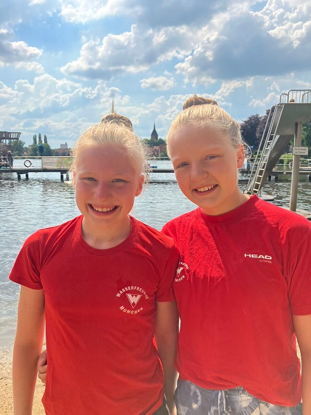 2 Schwimmerinnen in Mölln