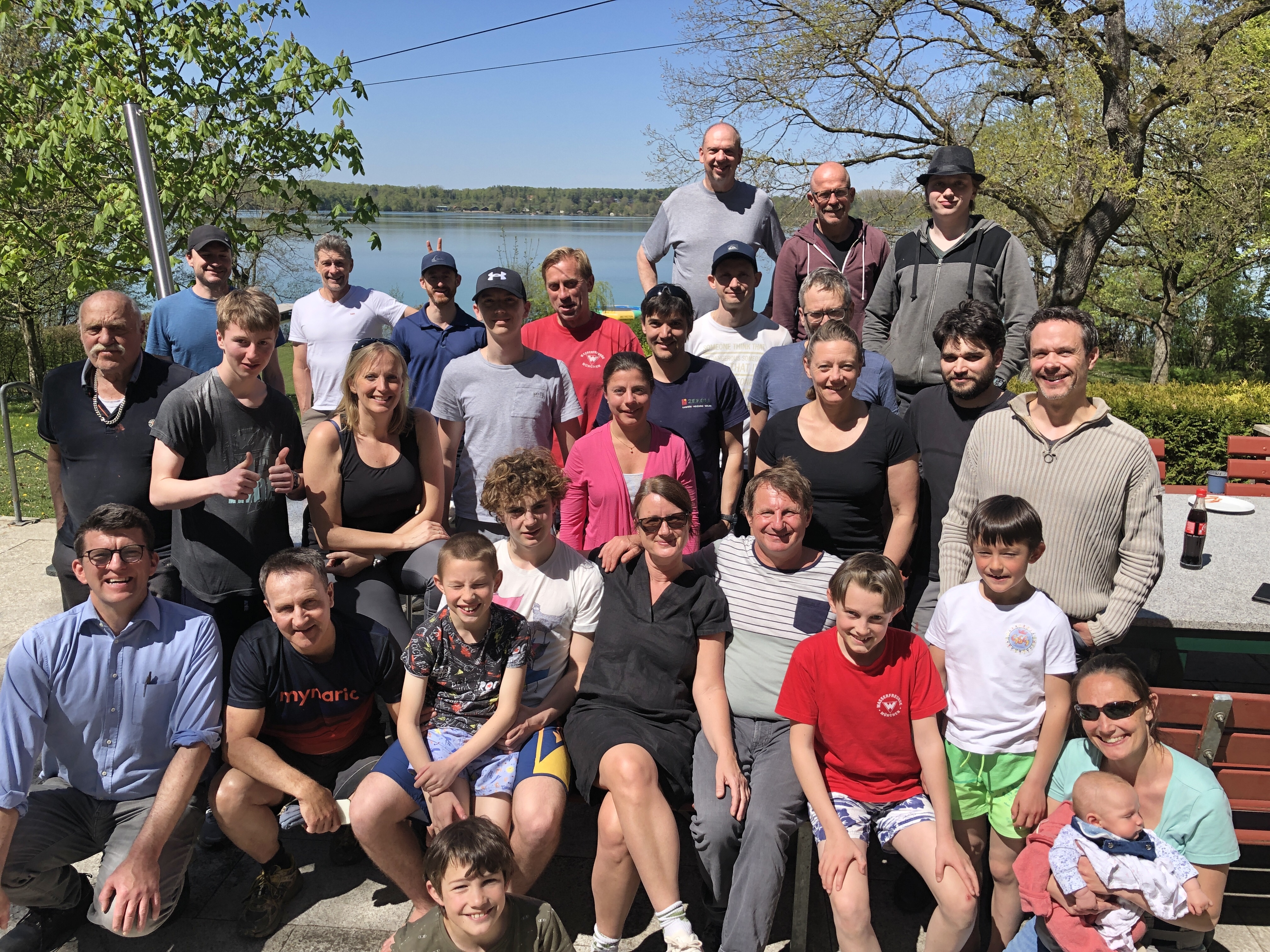 Gruppenbild beim Frühjahrsputz