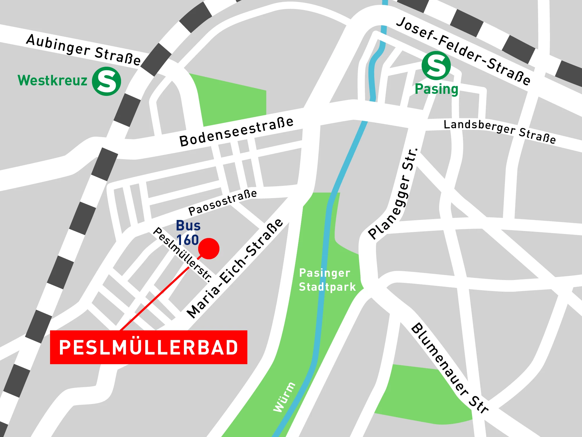 Plan Peslmuellerbad