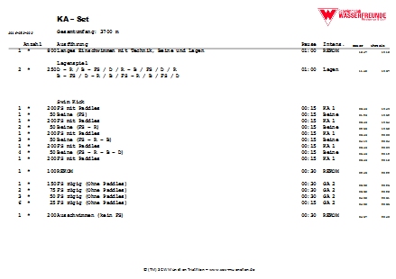 Schwimmprogramme